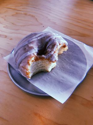 Sweet lavender donut!!  at Savage Goods in El Paso