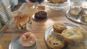 Every item pictured here was vegan and many were gluten-free at Savage Goods in El Paso