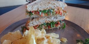 $8.50 Chipotle Veggie: Very Spicy, if you don't mind heat, it's good at Savage Goods in El Paso