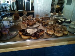 All Vegan Donuts!! 🤗🧡💜🧡💜🤗 at Savage Goods in El Paso