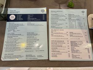 Menu  at Mary Be Kitchen in Toronto