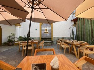 Patio at Hierba Dulce in Oaxaca