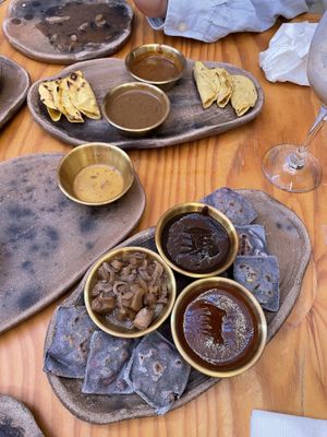 The 7 Moles of Oaxaca  at Hierba Dulce in Oaxaca