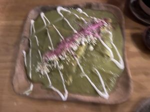 Mole verde  at Hierba Dulce in Oaxaca