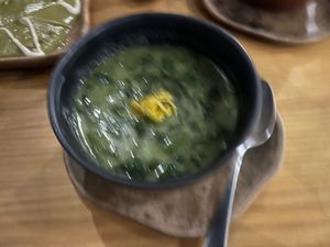 Sopa  at Hierba Dulce in Oaxaca