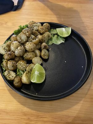 Potatoes   at Hierba Dulce in Oaxaca