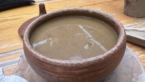 Stew (delicious)   at Hierba Dulce in Oaxaca