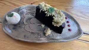 Brownie   at Hierba Dulce in Oaxaca