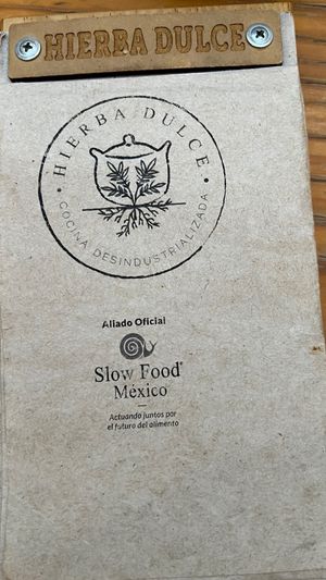   at Hierba Dulce in Oaxaca