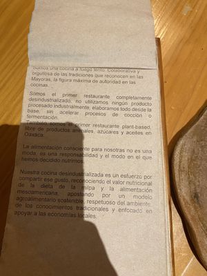   at Hierba Dulce in Oaxaca