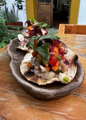   at Hierba Dulce in Oaxaca