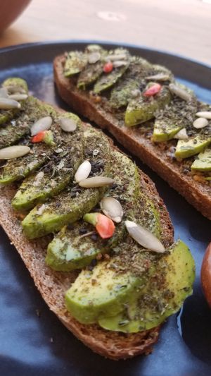 Delicius Avocado Taste  at Hierba Dulce in Oaxaca