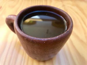 café de la olla at Hierba Dulce in Oaxaca