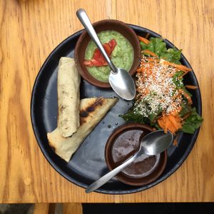 taco at Hierba Dulce in Oaxaca