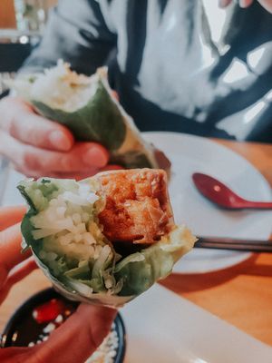 Fresh rolls at Peak of Asia in Breckenridge