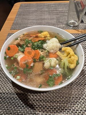 Veg pho   at Peak of Asia in Breckenridge