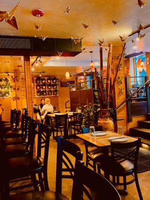 View from corner bar seat at Peak of Asia in Breckenridge