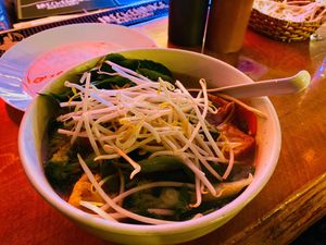 Vegetarian Pho with all the toppings at Peak of Asia in Breckenridge