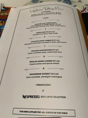 Vegan tasting menu at Cafe Des Artistes in Puerto Vallarta