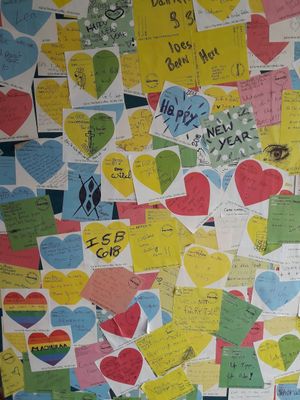 everyone gets a note with their smoothie at The Note Coffee in Ho Chi Minh City