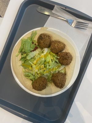   at Hummus and Couscous Bar - Aupark Mall in Bratislava