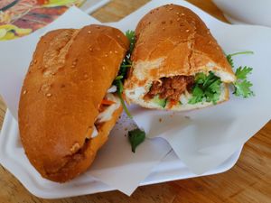 Banh mi at Phap Duyen Mon An Chay in Mui Ne