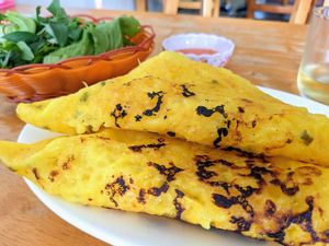 Bánh Xào Chay at Phap Duyen Mon An Chay in Mui Ne