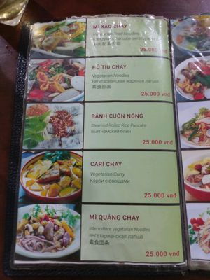 Cheap and delicous at Phap Duyen Mon An Chay in Mui Ne