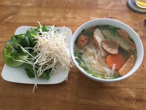 Pho at Phap Duyen Mon An Chay in Mui Ne