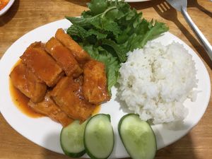 Tofu  at Phap Duyen Mon An Chay in Mui Ne