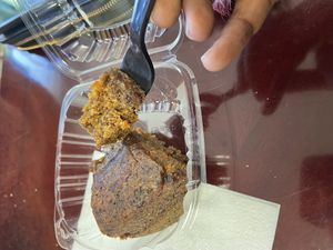 Carrot cake is amazing!!  at Caribreeze in Spring Valley