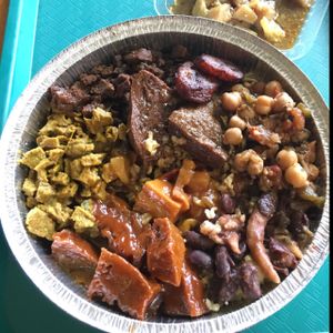 sampler plate at Caribreeze in Spring Valley