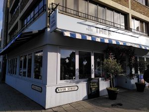 Façade at The Real Greek in Windsor