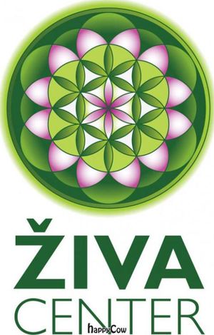 Logo Živa Center at Ziva Center in Ljubljana