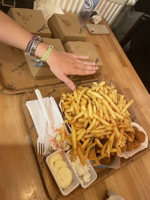 Fries  at De Frietketel in Ghent