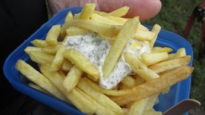 fries from De Frietketel at Ieperfest 2014 at De Frietketel in Ghent