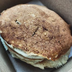 Vegan pancake yumminess at Seeds for the Soul in Edinburgh