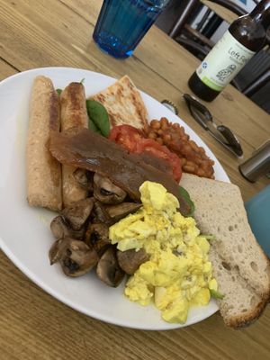 Brunch at Seeds for the Soul in Edinburgh