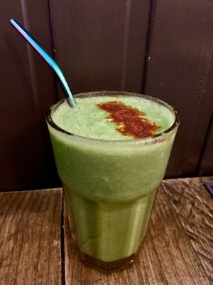 Green thunder at Seeds for the Soul in Edinburgh