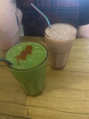Smoothies  at Seeds for the Soul in Edinburgh