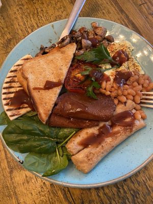 Brekkie  at Seeds for the Soul in Edinburgh