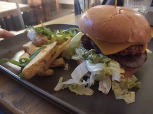 Abc burguer at Seeds for the Soul in Edinburgh