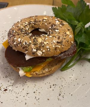 ABC Bagel #Veganuary at Seeds for the Soul in Edinburgh