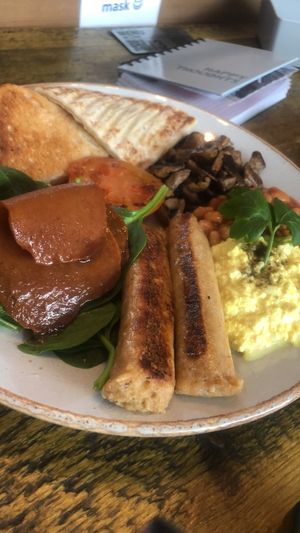 Full Vegan 🌱   at Seeds for the Soul in Edinburgh