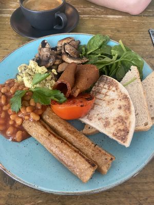 Breakfast   at Seeds for the Soul in Edinburgh