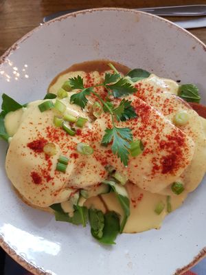 The most amazing 'Eggs' Benny at Seeds for the Soul in Edinburgh