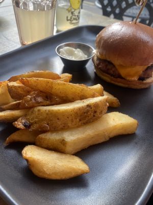 Cheeseburger   at Seeds for the Soul in Edinburgh