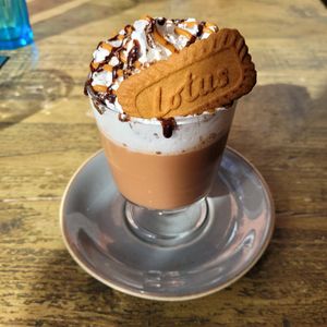 Frappe Biscoff & Chocolate at Seeds for the Soul in Edinburgh