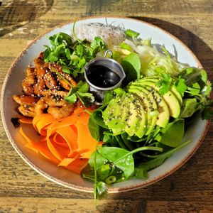 Nourish Bowl at Seeds for the Soul in Edinburgh