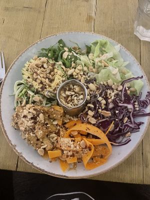 Satay Bowl  at Seeds for the Soul in Edinburgh